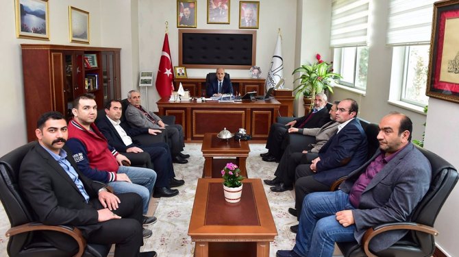 Gemciler Kültür Dayanışma Derneği Başkan Okay’ı Ziyaret Etti