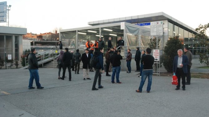 Maramaray'da seferler durdu!