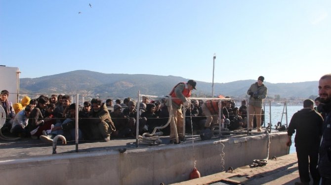 Kaçamadılar! 115 Suriyeli göçmen yakalandı