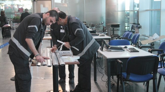 Atatürk Havalimanı’nda referandum hazırlığı