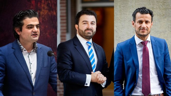 DENK Partisi yeni meclise protesto ederek başladı