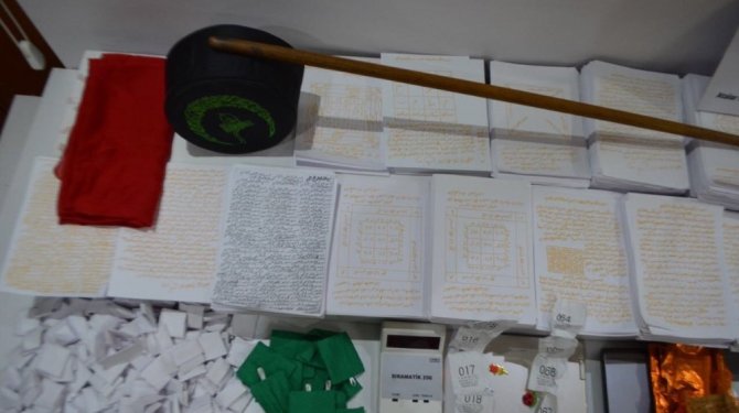 Numaratörlü sahte cinci hoca yakalandı