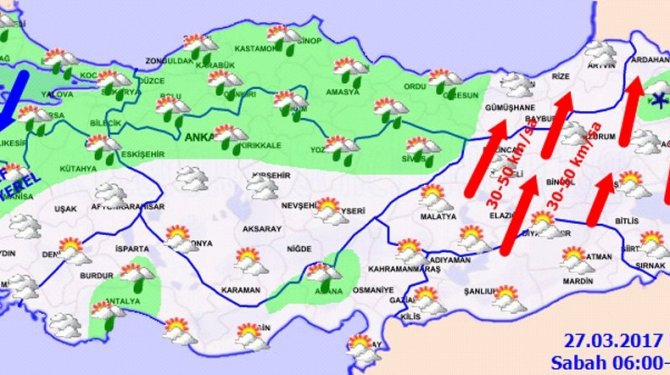 Bugün hava nasıl olacak?