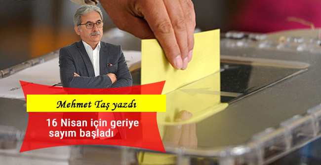 16 Nisan için geriye sayım başladı