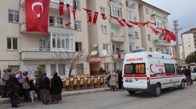 Şehit ateşi Niğde'ye düştü