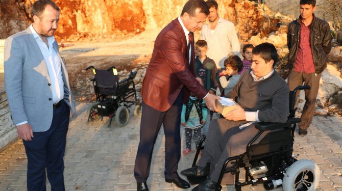 Engelli Vatandaş Osmanın Yüzünü Güldürmeye Devam Ediyor