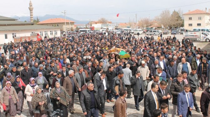 Halisdemir’in annesi son yolculuğuna uğurlandı