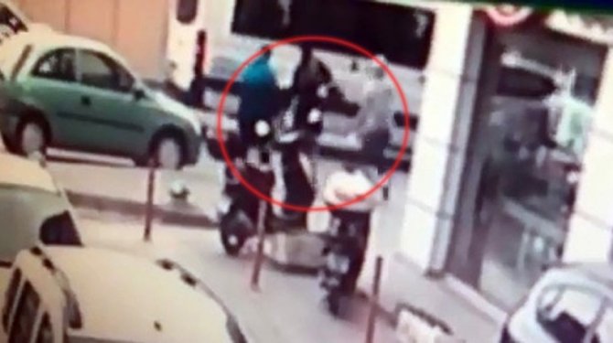 310 bin liralık kapkaç kamerada