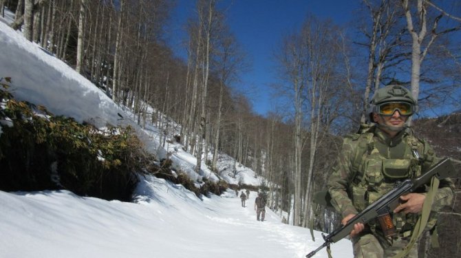 Karadeniz dağlarında teröre geçit yok