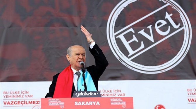 MHP Genel Başkanı Devlet Bahçeli: Türk milleti Kürdistana izin vermeyecektir