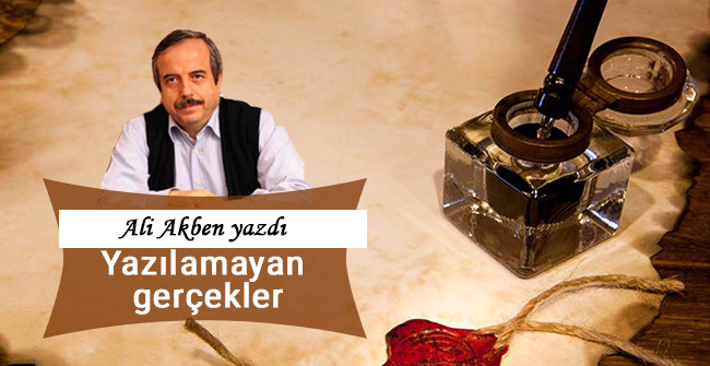Yazılamayan gerçekler