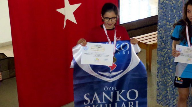 Beril Öztürk Türkiye Birincisi Oldu