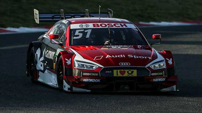 Audi'nin DTM canavarı piste çıktı!