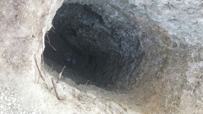 Roma dönemine ait tarihi eser kazısına suçüstü  yapıldı