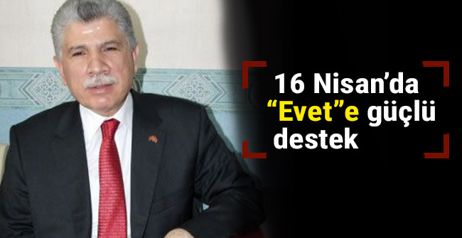 16 Nisan’da “Evete” güçlü destek