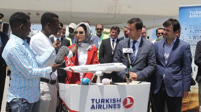 THY Somali’ye yardım için uçtu