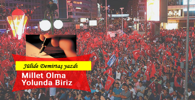 Millet Olma Yolunda Biriz