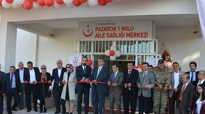 Pazarcık 1 nolu aile sağlığı merkezi hizmete açıldı
