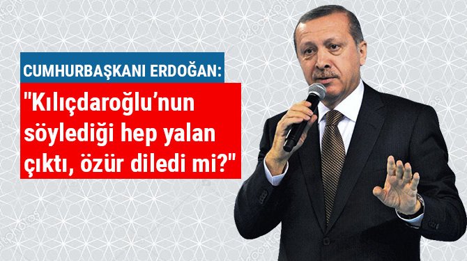"Kılıçdaroğlu’nun söylediği hep yalan çıktı, özür diledi mi?"