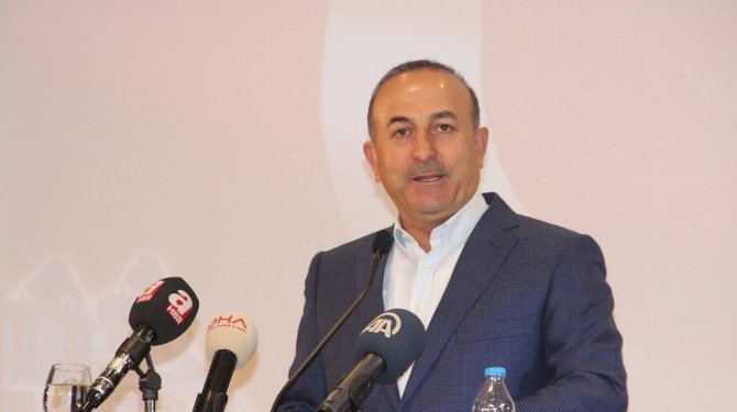 Dışişleri Bakanı Antalya'da konuştu