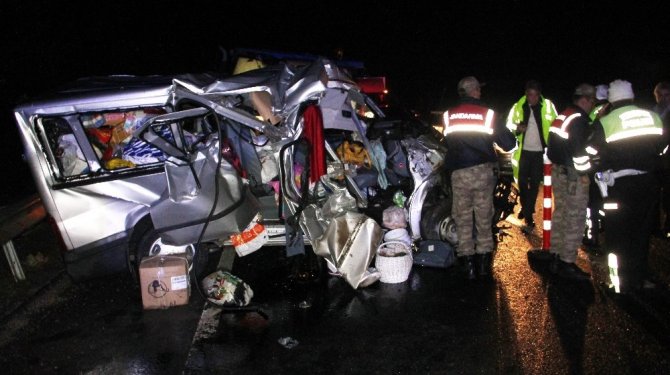 Gurbetçi çifti bu kaza ayırdı