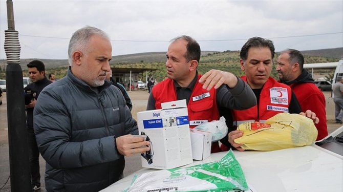 Türk Kızılayından Suriye'ye koruyucu kit yardımı