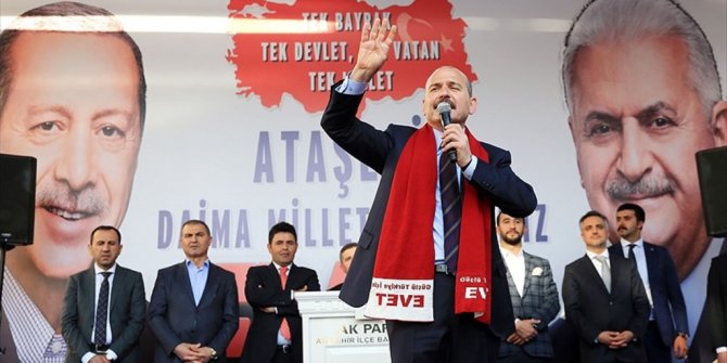 İÇİŞLERİ BAKANI SOYLU: SON 6 AYDA BİN TANE SIĞINAK VE MAĞARAYI TARUMAR ETTİK