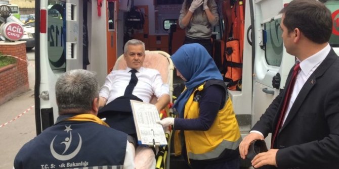 ESKİ BELEDİYE BAŞKANINA SİLAHLI SALDIRI