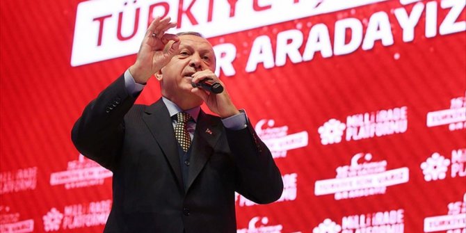 Cumhurbaşkanı Erdoğan: Asıl kavgayı perde gerisindeki güçlerle veriyoruz