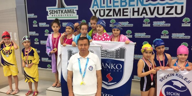 ÖZEL SANKO OKULLARININ MİNİK YÜZÜCÜLERİNDEN BİR BAŞARI DAHA
