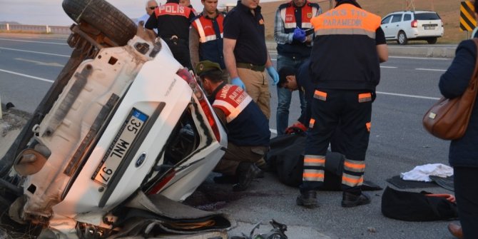 FECİ KAZADA: 1 ÖLÜ