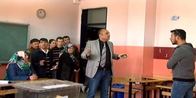 ESKİŞEHİR'DE SANDIK BAŞKANINDAN SKANDAL ENGEL