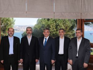 Cumhurbaşkanı Gül, Halid Meşal İle Görüştü