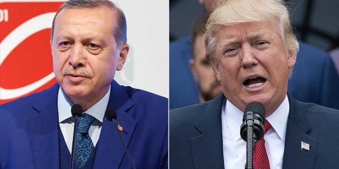 CUMHURBAŞKANI ERDOĞAN 16-17 MAYIS'TA TRUMP İLE GÖRÜŞECEK