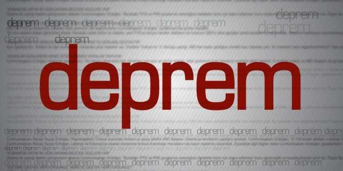BALIKESİR’DE DEPREM