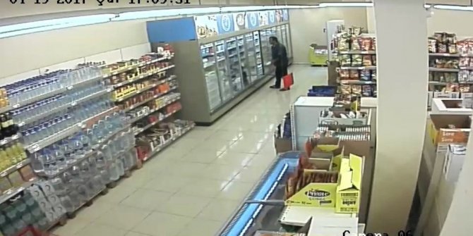 MAMA VE PEYNİR HIRSIZI KAMERADA