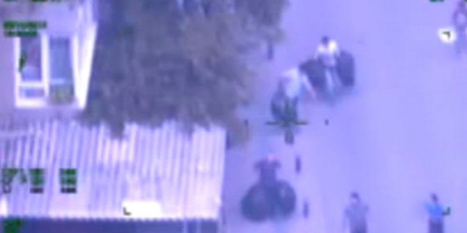 SİGARA KAÇAKÇILARI BÖYLE GÖRÜNTÜLENDİ