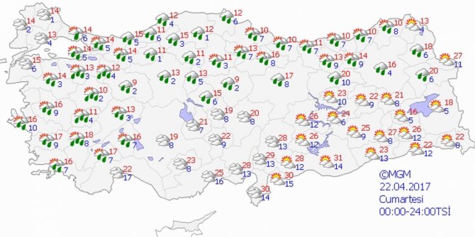 BUGÜN HAVA NASIL OLACAK?