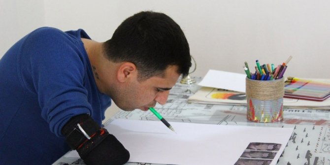 BAŞARI İÇİN ENGEL TANIMADI