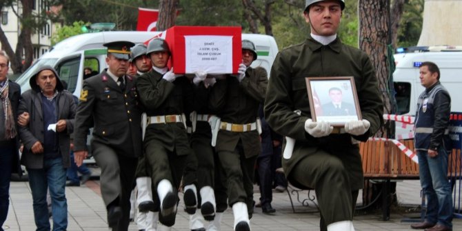 ORDU ŞEHİDİNİ UĞURLADI