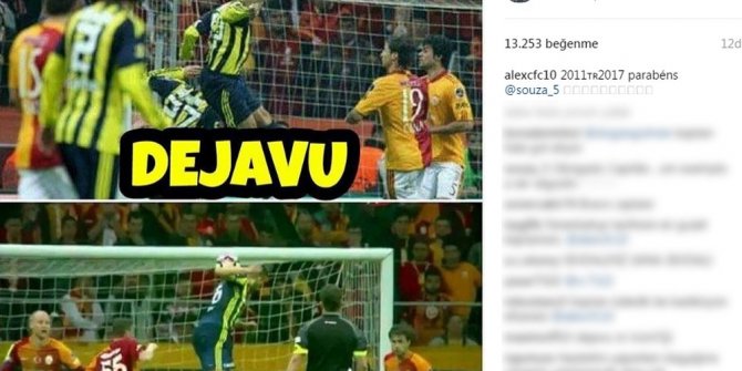 ALEX’TEN DERBİ PAYLAŞIMI: DEJAVU