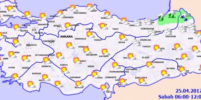 BUGÜN HAVA NASIL OLACAK?