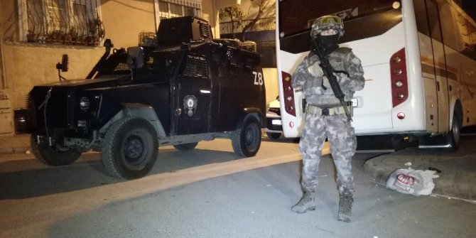 İSTANBUL’DA 1 MAYIS ÖNCESİ TERÖR OPERASYONU