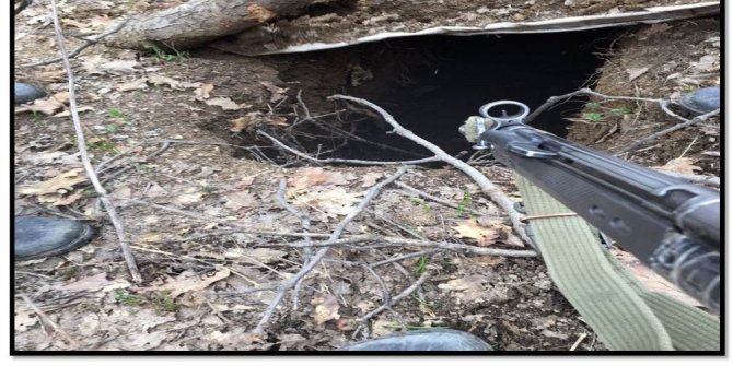 PKK’YA AİT 7 ODALI SIĞINAK ELE GEÇİRİLDİ