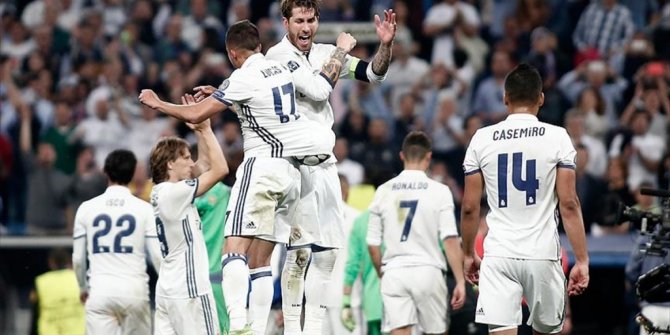 REAL MADRİD ATLETİCO MADRİD'İ 3-0 YENDİ