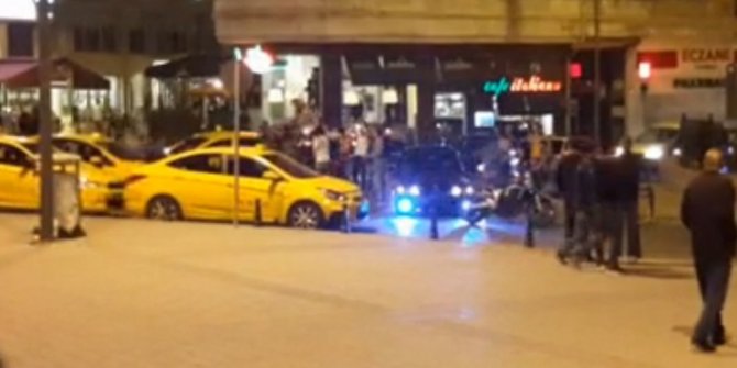 ASKER UĞURLAMA KONVOYUNDAKİ MAGANDALAR TRAFİĞİ FELÇ ETTİ