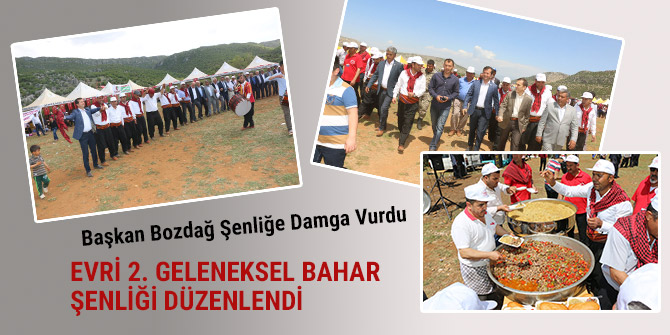 EVRİ 2. GELENEKSEL BAHAR ŞENLİĞİ DÜZENLENDİ