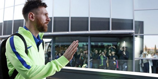 İŞTE MESSİ’NİN BİR GÜNÜ