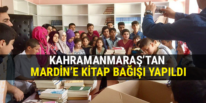 KAHRAMANMARAŞ’TAN MARDİN’E KİTAP BAĞIŞI YAPILDI
