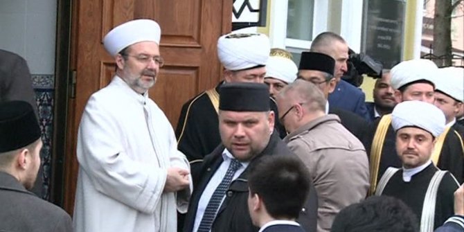 DİYANET İŞLERİ BAŞKANI RUSYA’DA CAMİ AÇILIŞINA KATILDI